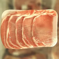 Chuletas de cerdo $1200 la libra