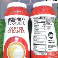 Coffee creamer Original.Mc DANIEL'S