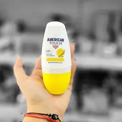 Desodorante roll-on.  AMERICAN TOUCH 