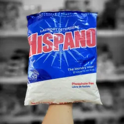Detergente en polvo. Hispano 