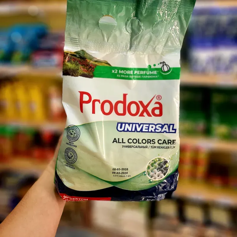 Detergente en polvo. PRODAX