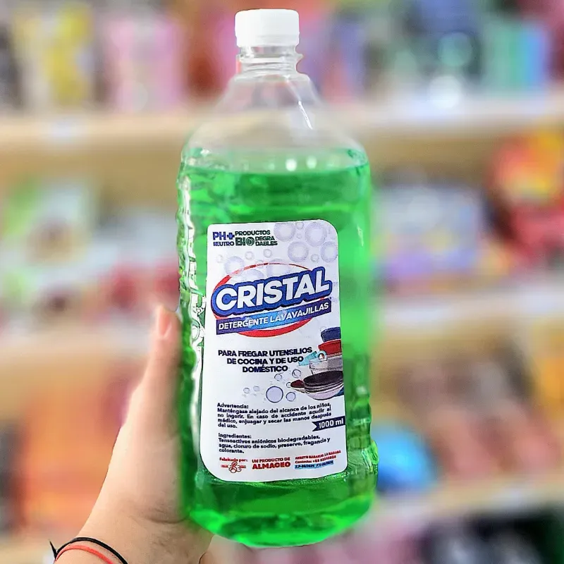 Detergente  líquido  lavavajillas 