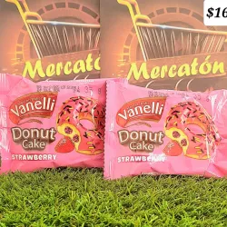 Donut cake de fresa. VANELLI