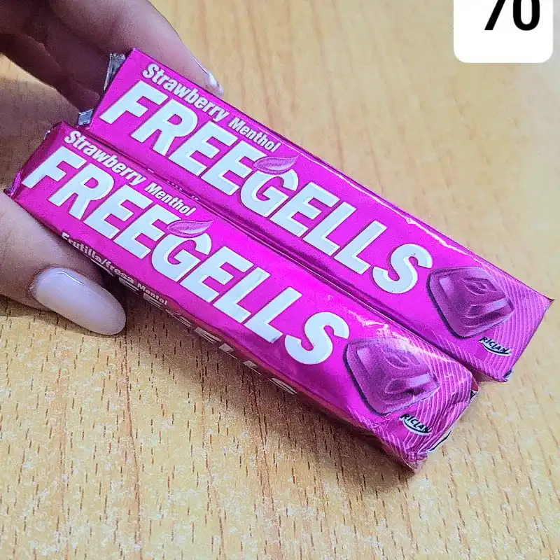 Freegells  fresa/menta. RICLAN
