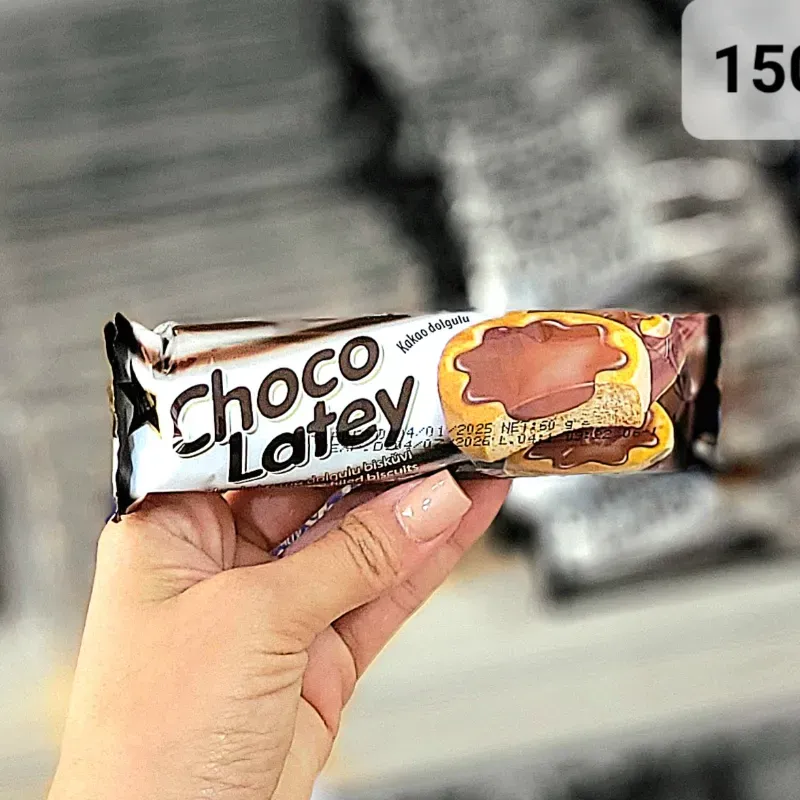 Galletas biscuit de chocolate. CHOCO LATEY