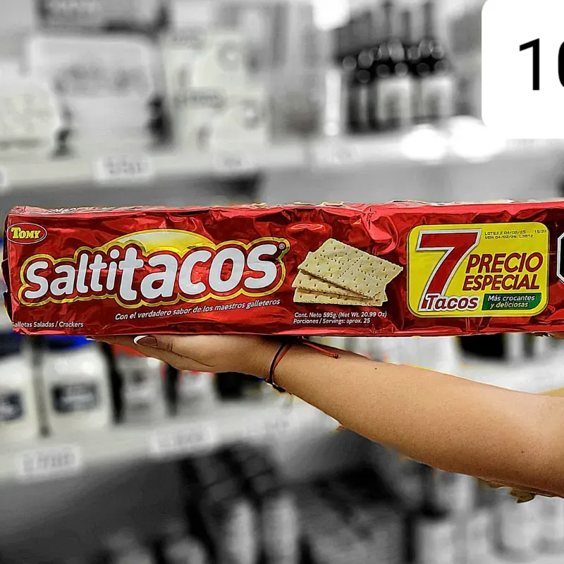 Galletas de soda.SALTITACOS