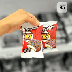 Galletas malvaviscos cubierta de chocolate. BUSCLASS