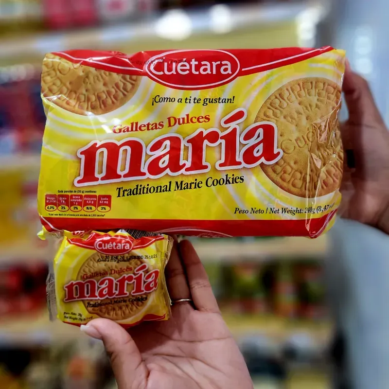 Galletas María. CUÉTARA