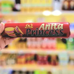 Galletas rellenitas de fresa.Anita Princess