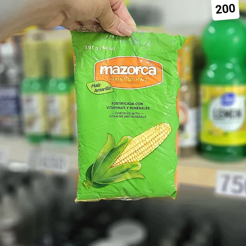 Harina de maíz. MAZOROCA