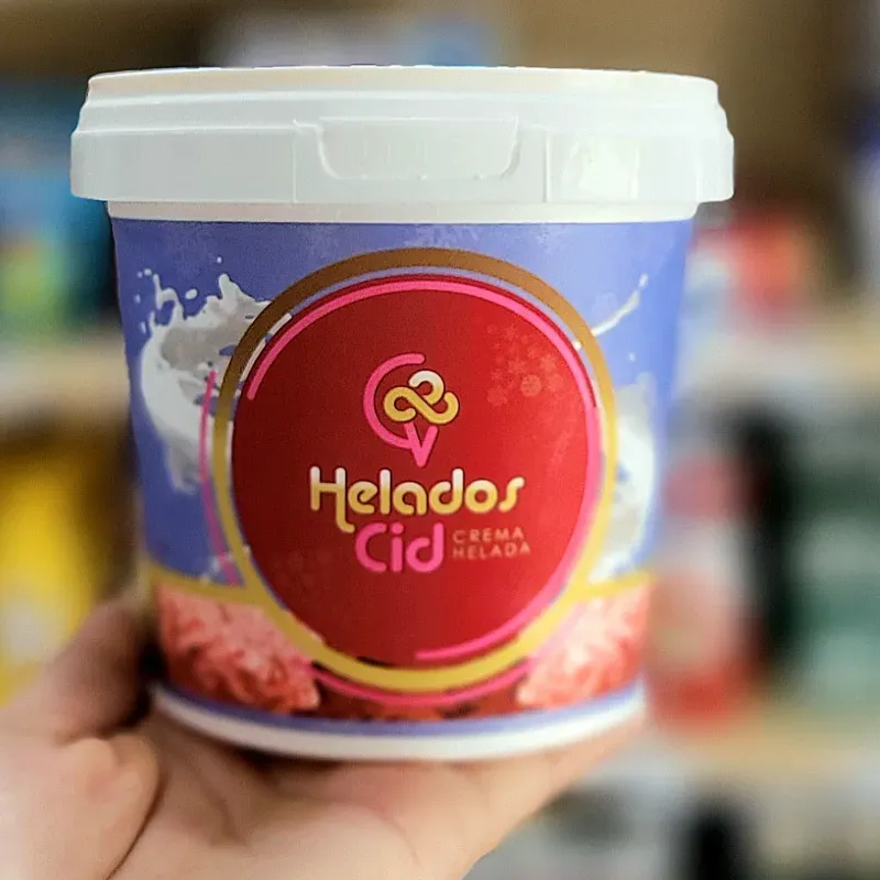 Helado de chocolate. HELADOS CID 