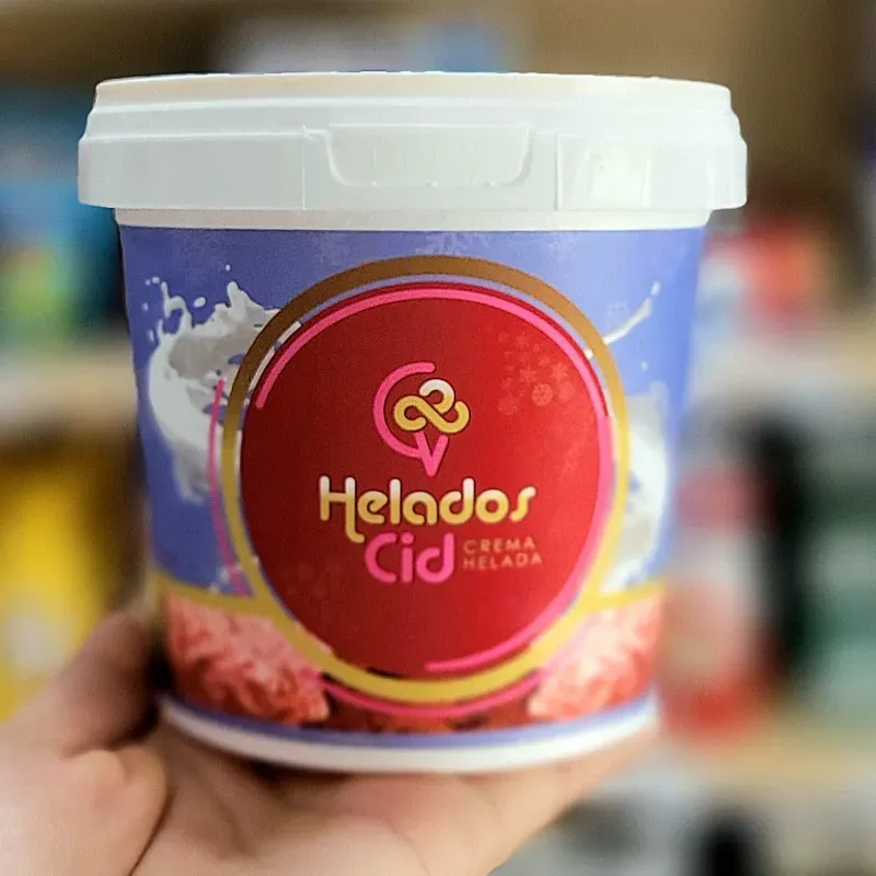 Helado de Dulce de leche. HELADOS CID 
