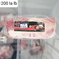 Lomo de cerdo natural. $1100 la libra