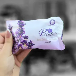 Jabón corporal lavanda. PETALOS 
