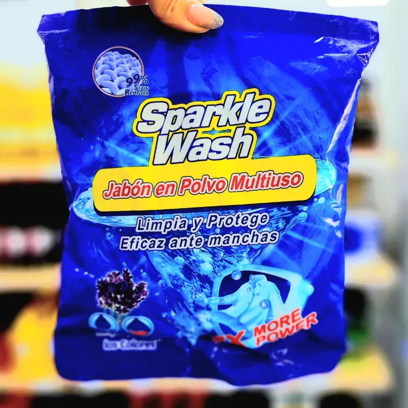 Jabón en polvo multiusos.SPARKLE WASH