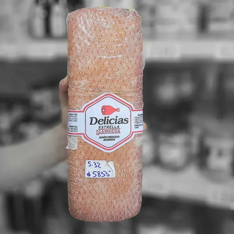 Jamón prensado ahumado
