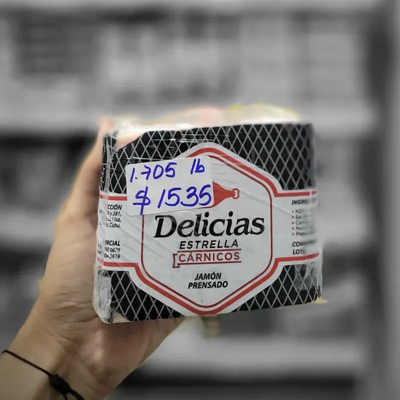 Jamón prensado.DELICIAS