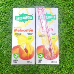 Jugo 🍑 Melocotón.LA ESTANCIA