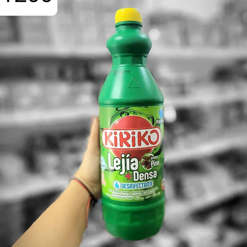 Lejía  con desinfectante 