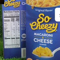 Mac and cheese SO CHEEZY
