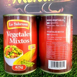 Macedonia de verduras 🥫"LA SABROSA"