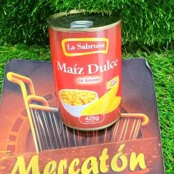 Maíz dulce en grano.LA SABROSA