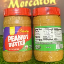 Mantequilla de maní.PEANUT BUTTER