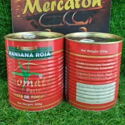 Manzana Roja.Pasta de tomate 🍅