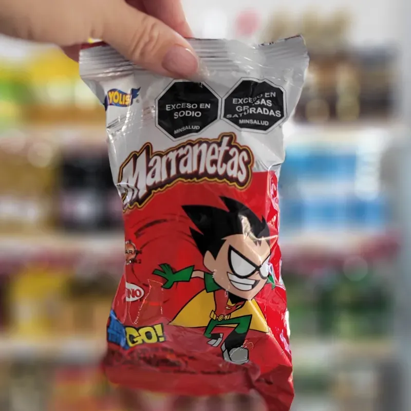 Marranetas sabor tocino.YOLIS