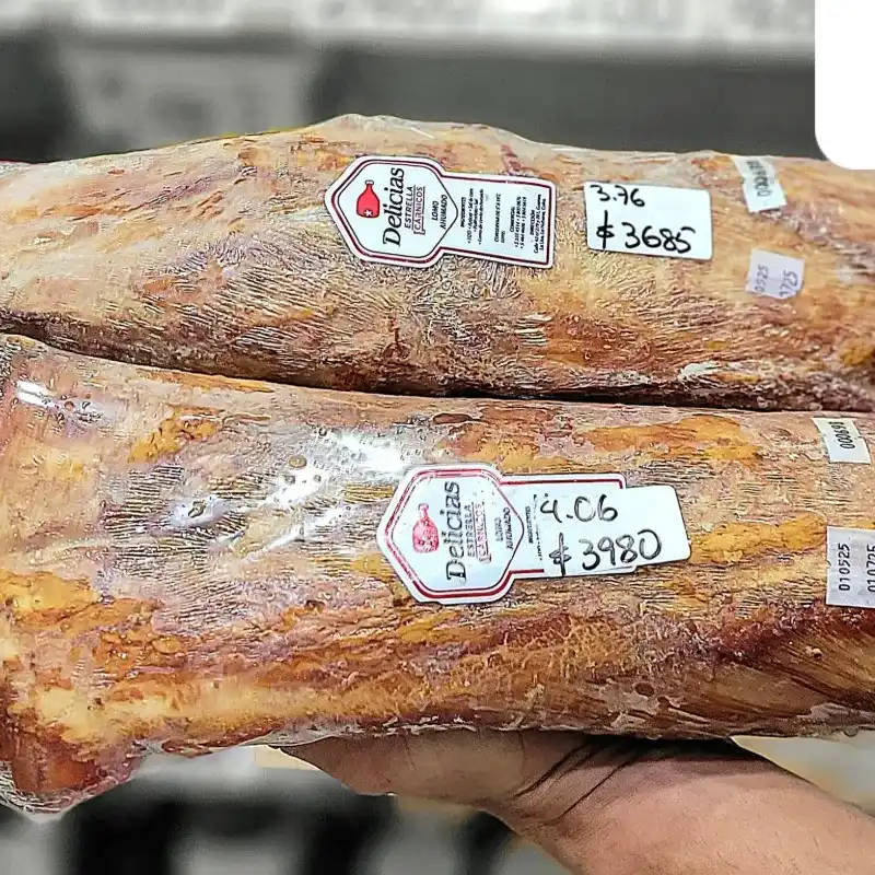  Lomos de cerdo ahumado 