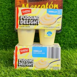 Natilla de vainilla.PUDDING DELIGHT