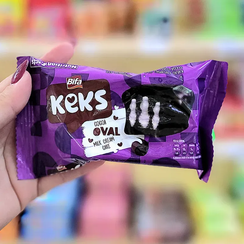 Panque oval de chocolate y leche 