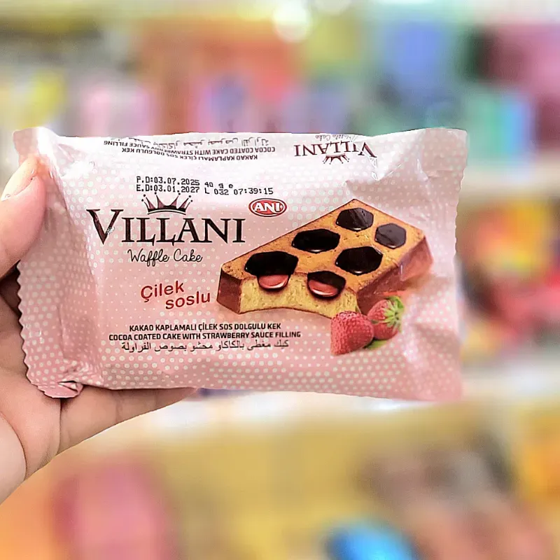 Panque villani de fresa 🍓 