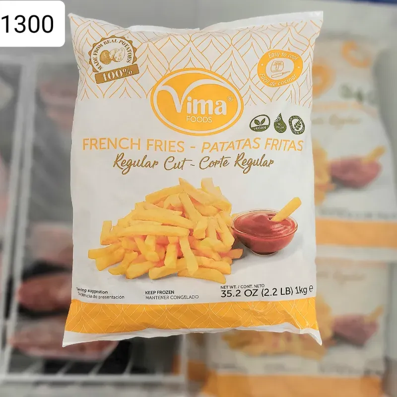 Papas prefritas. VIMA 