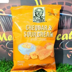 Papitas cheddar