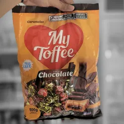 Caramelos sabor chocolate. MY TOFFEE