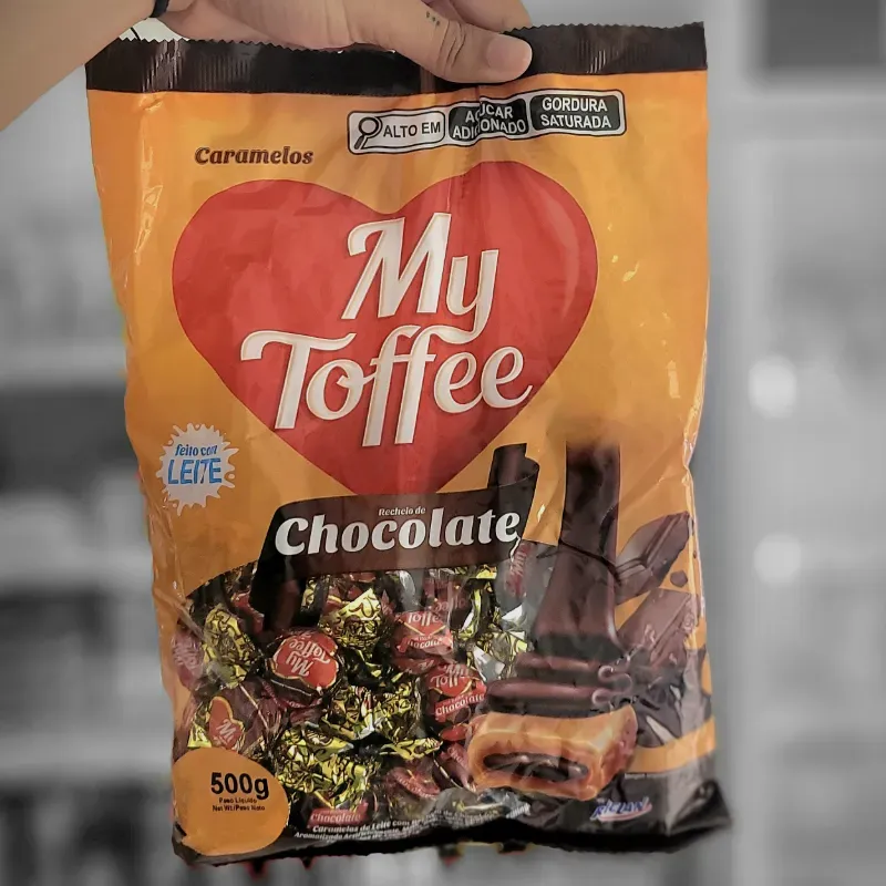 Caramelos sabor chocolate. MY TOFFEE