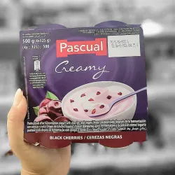 Yogurt de Cerezas Negras. PASCUAL