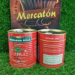 Pasta de tomate.MANSANA ROJA