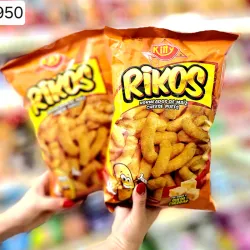 Pellys con sabor queso.Rikos