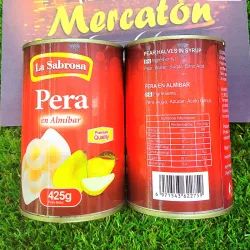 Pera en almíbar🍐.LA SABROSA