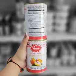 Pera en almibar 