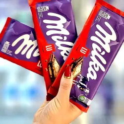 Milka sabor galleta de mantequilla y vainilla 