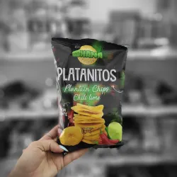 Platanitos chips chili y limón.OHANA