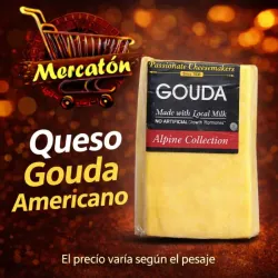 Queso Gouda americano.PRAIRIE FARMS