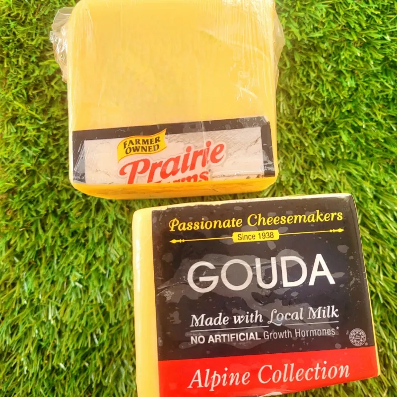 Queso gouda americano.PRAIRIE