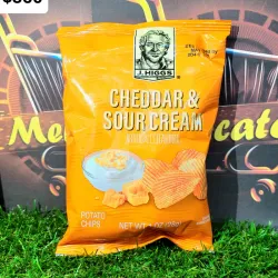 Queso y crema acida.Papitas Lays