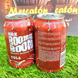 Refresco Cola.MAX BOOMS