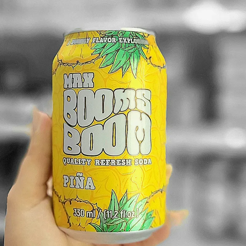 Refresco max booms piña 
