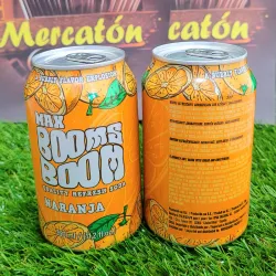 Refresco Naranja.MAX BOOMS